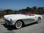 Chevrolet Corvette Fuel-Injected Roadster White 1957 года
